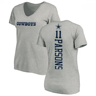Ash Women's Micah Parsons Dallas Cowboys Backer Slim Fit T-Shirt -