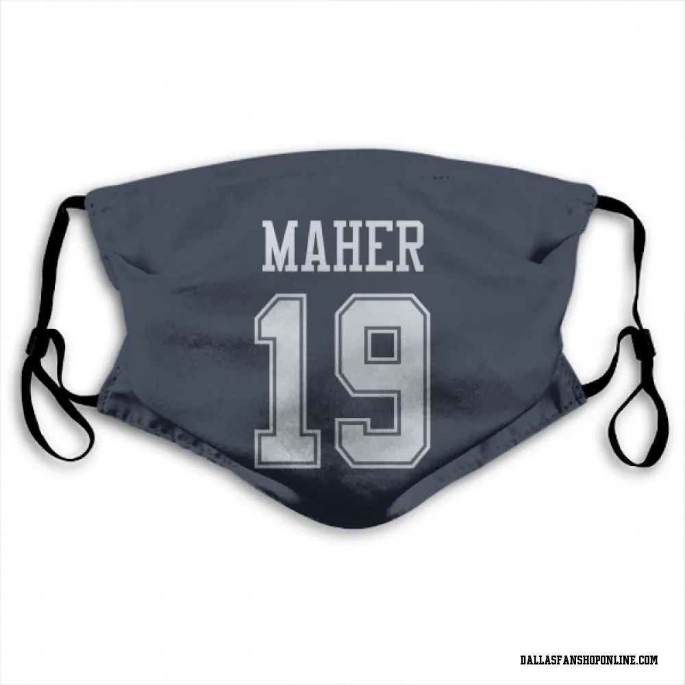 Navy Dallas Cowboys Brett Maher   Face Mask