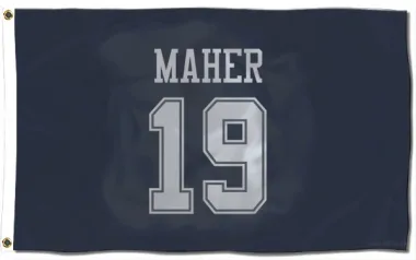 Navy Dallas Cowboys Brett Maher   Flag (3 X 5)