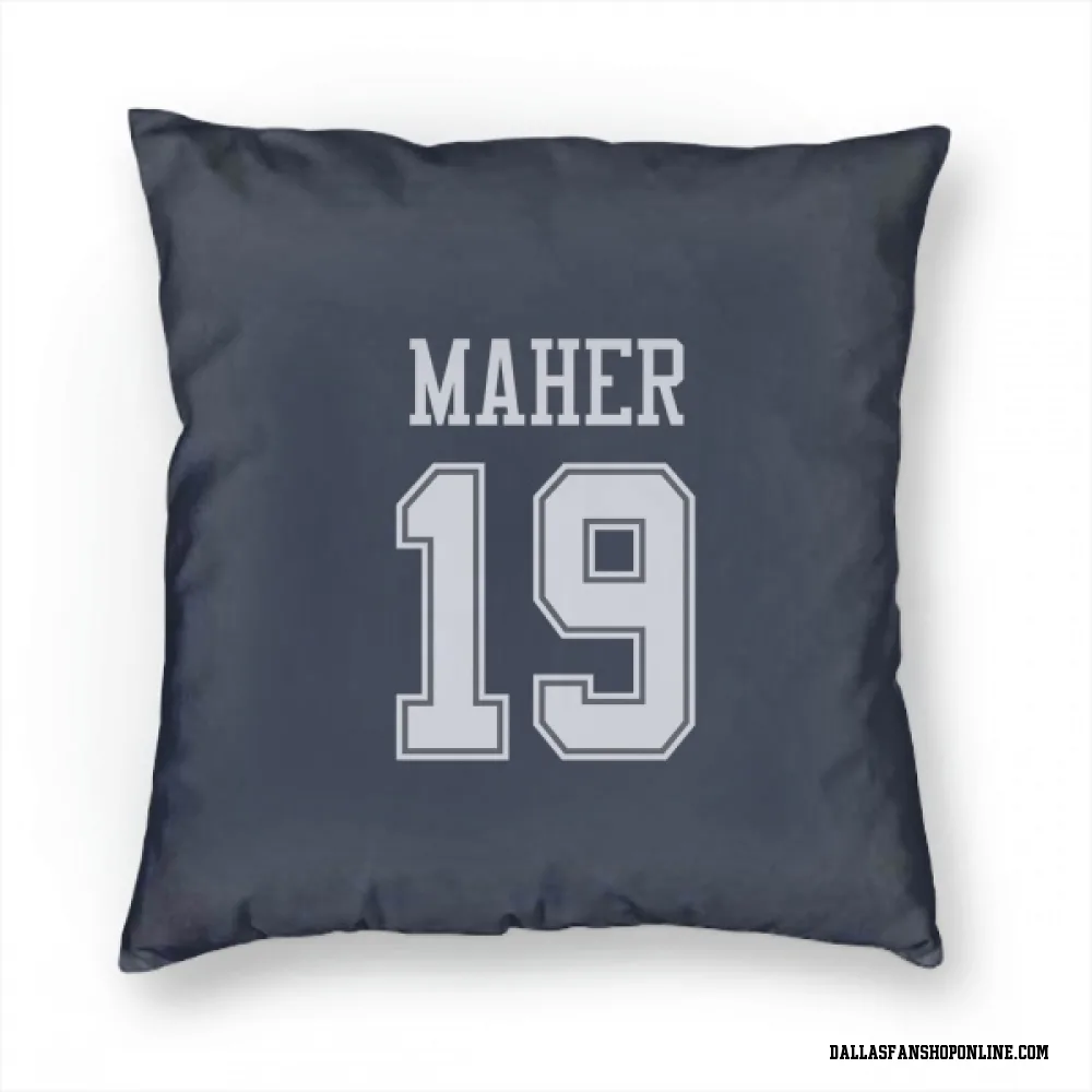 Navy Dallas Cowboys Brett Maher   Pillow Cover (18 X 18)