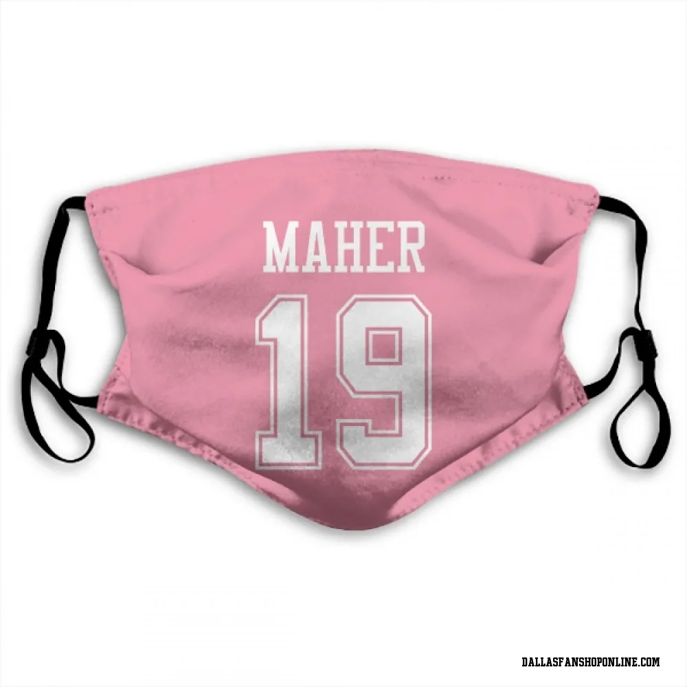 Pink Dallas Cowboys Brett Maher   Face Mask