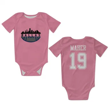 Pink Dallas Cowboys Brett Maher   Newborn & Infant Bodysuit