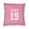 Pink Dallas Cowboys Brett Maher   Pillow Cover (18 X 18)