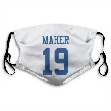 White Dallas Cowboys Brett Maher   Face Mask